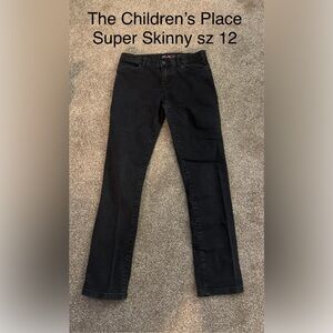 The Children's Place Black Super Skinny Jeans